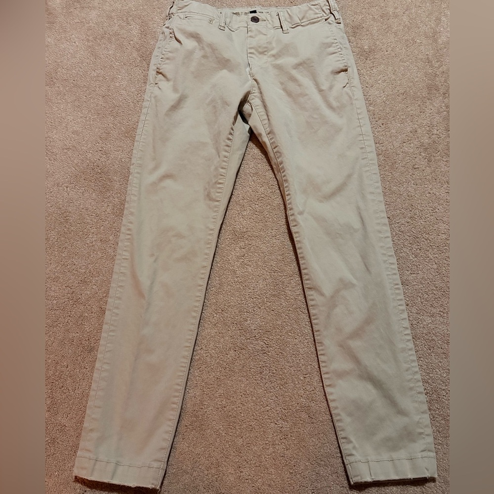 American eagle: khaki pants skinny